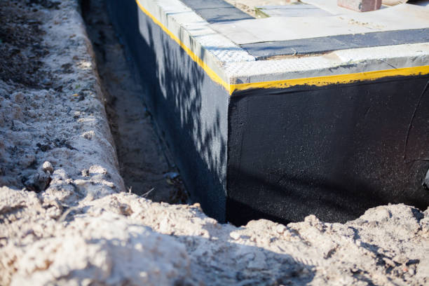 Professional Crawl Space Encapsulation technician working in McGuffey, OH